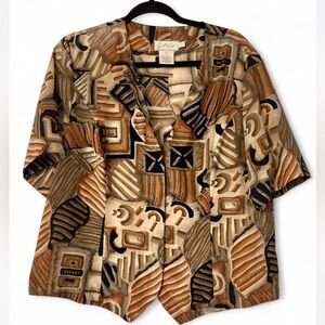 Geometric Patterned Blazer